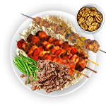 Portion Of Kebab Meat 
