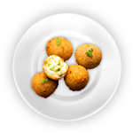6 Pcs Jalapeno Cheese Bites & Chips 