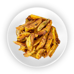 Potato Wedges With Jalapeno 