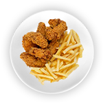 Kids Chicken Strips & Chips 